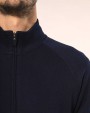 KARIBAN Herrenjacke mit Reißverschluss Sweatshirts personalisierbar