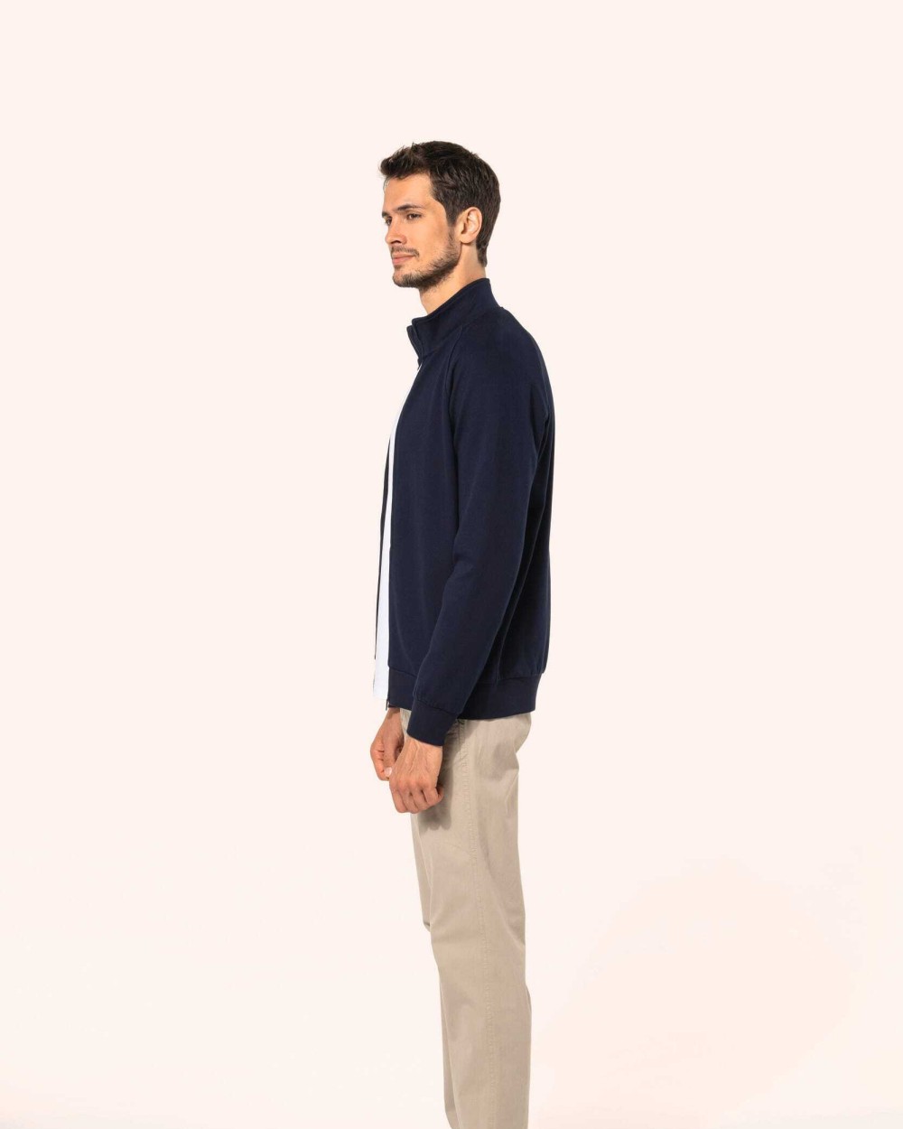 Sweaters & hoodies KARIBAN Vest met rits voor bedrukking &amp; borduring