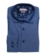 J. HARVEST & FROST PB144 Brushed Jacquard Hemd Regular Fit Herren Hemden personalisierbar