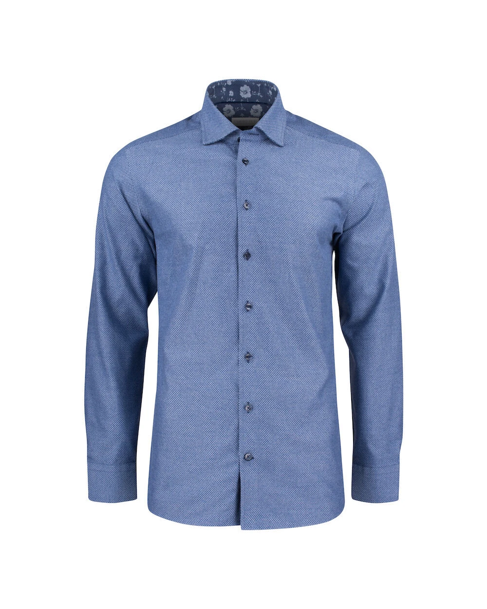 J. HARVEST & FROST PB144 Brushed Jacquard Hemd Regular Fit Herren Hemden personalisierbar