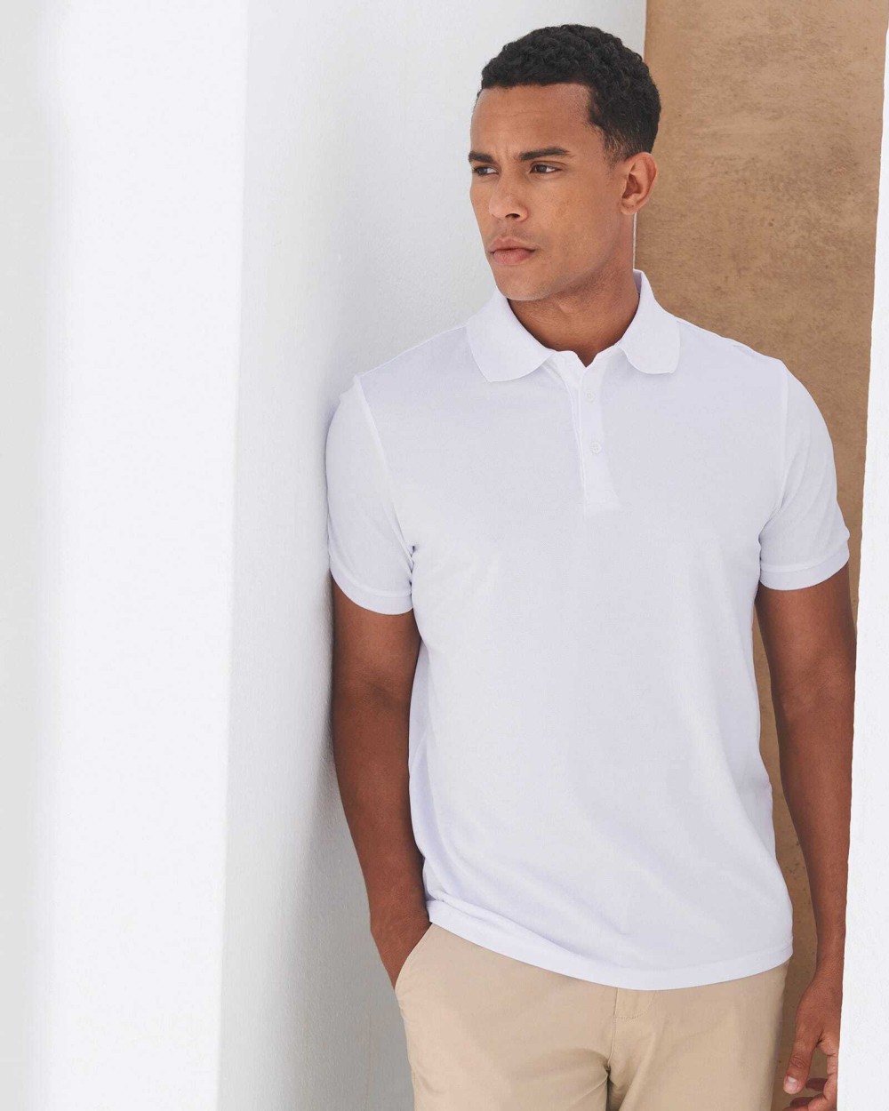 Polo's HENBURY Herenpolo van gerecycled polyester voor bedrukking &amp; borduring