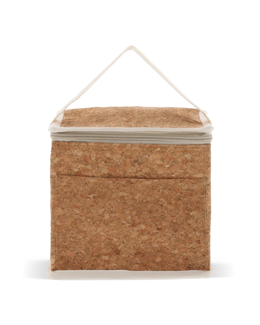 Tassen & Zakken 4DO Koeltas kurk vierkant 22x18x18cm voor bedrukking &amp; borduring