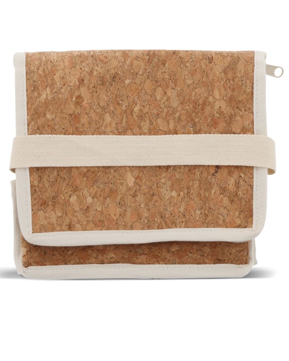 4DO Kühltasche mit Korkelementen 22x18x18cm Taschen personalisierbar