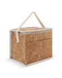 Tassen & Zakken 4DO Koeltas kurk vierkant 22x18x18cm voor bedrukking &amp; borduring