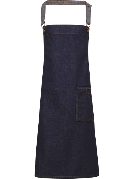 PREMIER Tablier "effet ciré" à bavette "District" /api/colors/dea55d64-90e1-4783-9b52-9741bc952c08 personnalisable