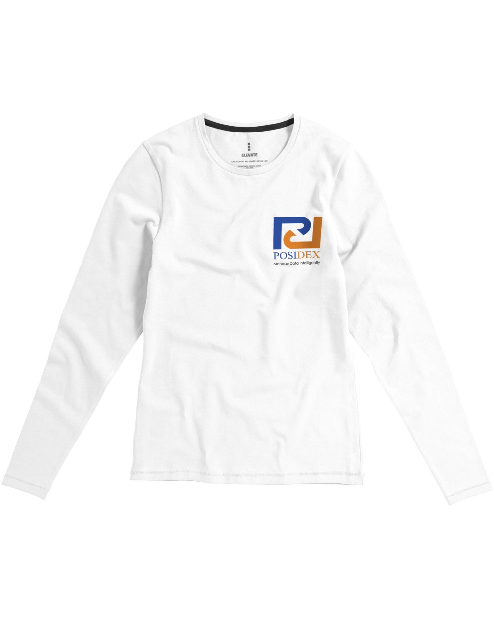 T-Shirts personnalisable ELEVATE T-shirt bio manches longues femme Ponoka