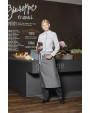 Schorten C.G. WORKWEAR Bistro Apron Pizzone Melange voor bedrukking &amp; borduring