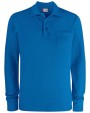 CLIQUE Basic Polo Pocket L/S Poloshirts personalisierbar