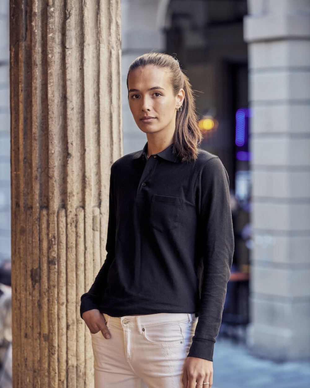 Polos personnalisable CLIQUE Basic Polo Pocket L/S