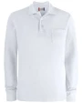 Polo's CLIQUE Basic Polo Pocket L/S voor bedrukking &amp; borduring