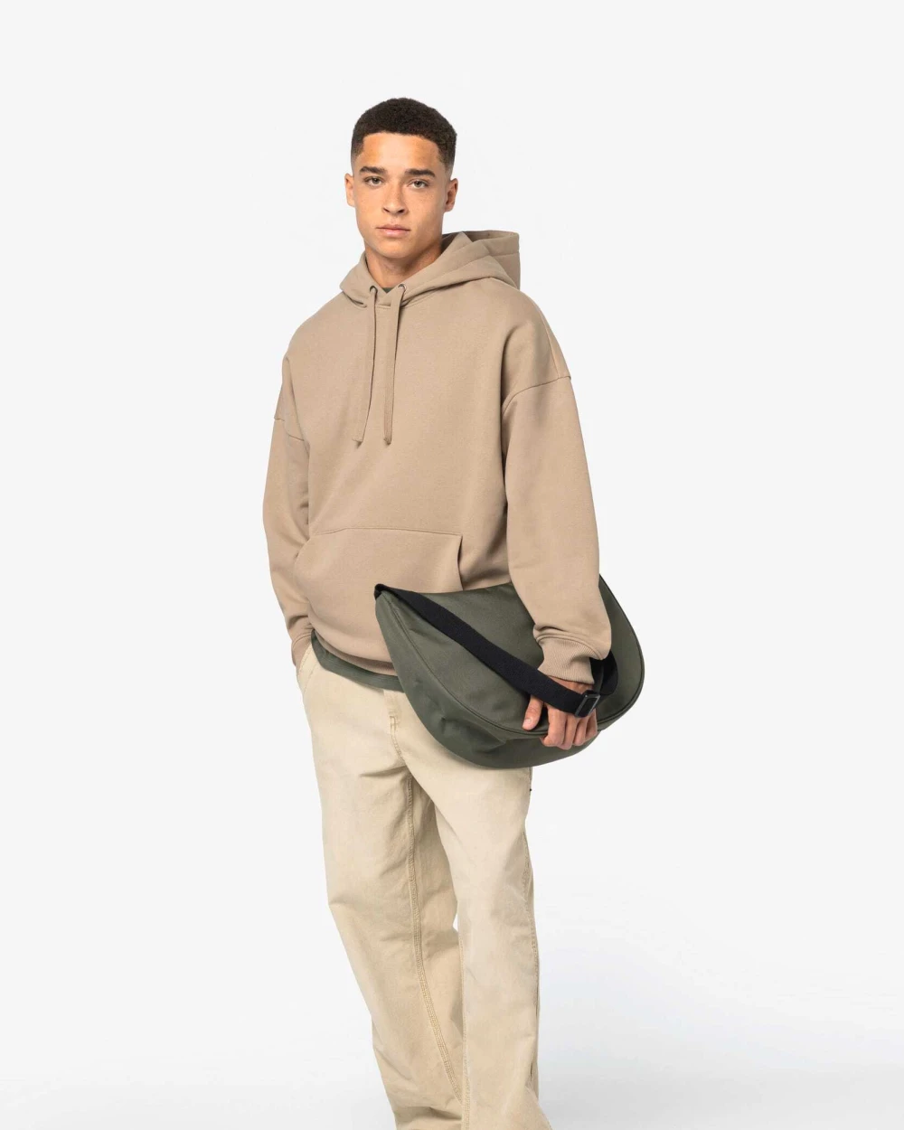 Tassen & Zakken NATIVE SPIRIT Duurzame halvemaan crossbodytas voor bedrukking &amp; borduring
