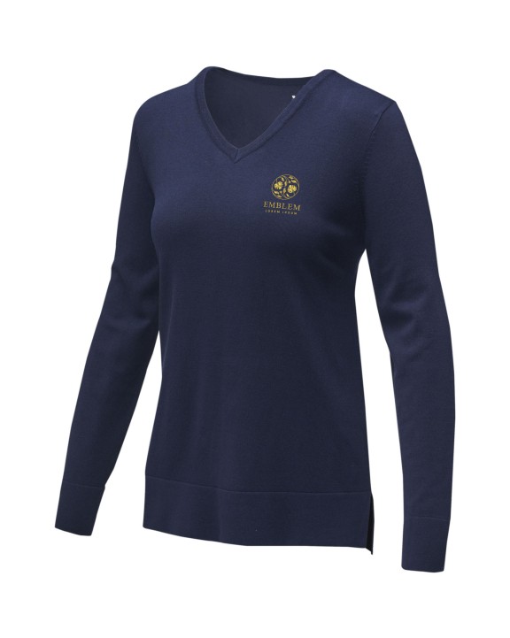 ELEVATE Stanton Pullover mit V-Ausschnitt für Damen Pullovers personalisierbar