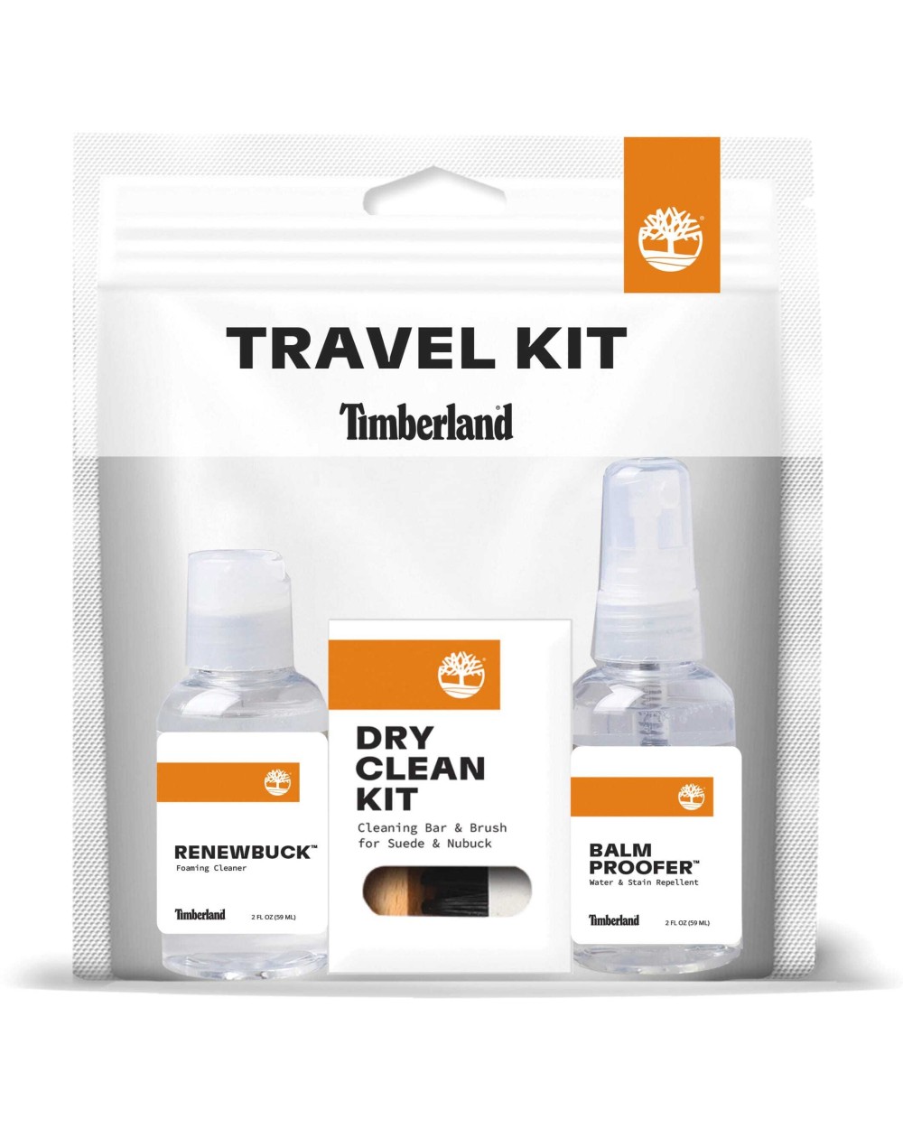 Benodigdheden TIMBERLAND PRO Schoenpoetsset voor op reis voor bedrukking &amp; borduring
