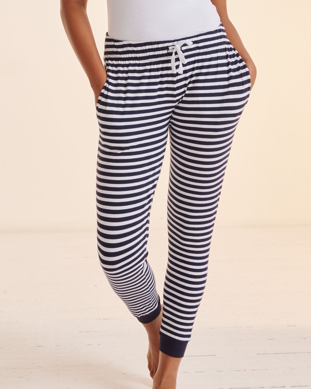 Broeken SKINNIFIT WOMEN’S CUFFED LOUNGE PANTS voor bedrukking &amp; borduring