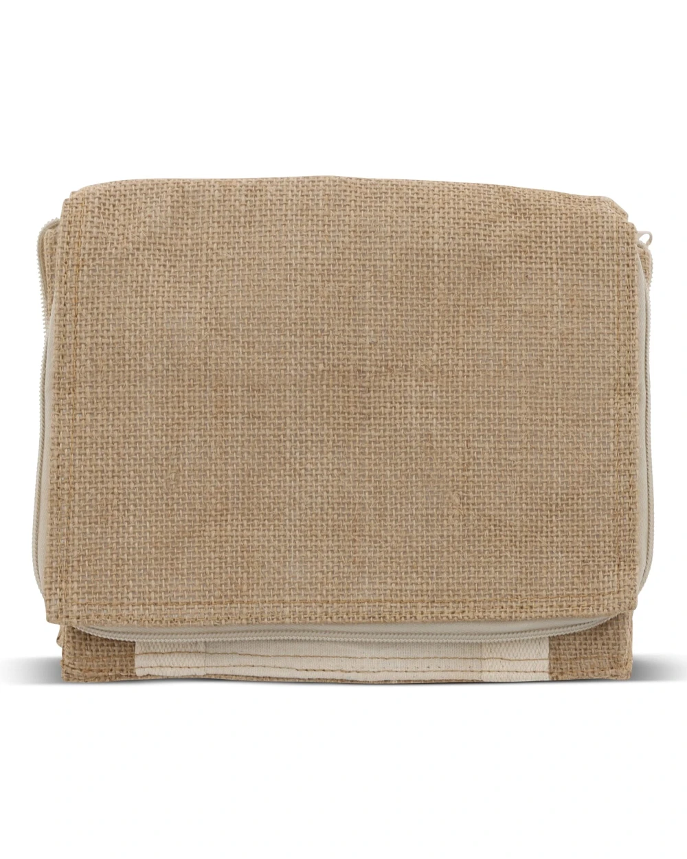 Tassen & Zakken 4DO Koeltas jute vierkant 22x18x18cm voor bedrukking &amp; borduring