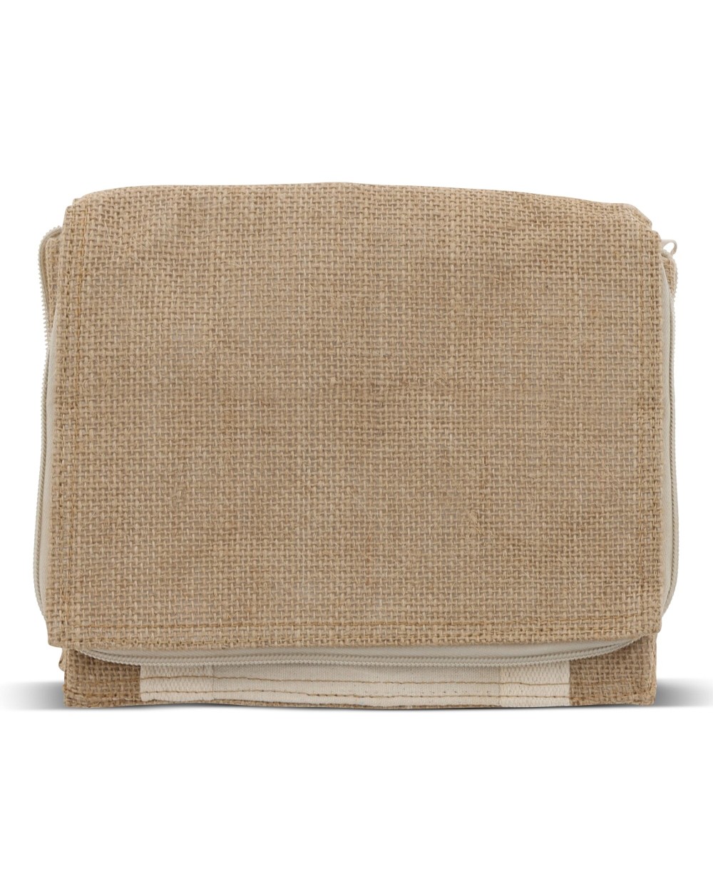 4DO Kühltasche jute/baumwolle 22x18x18cm Taschen personalisierbar