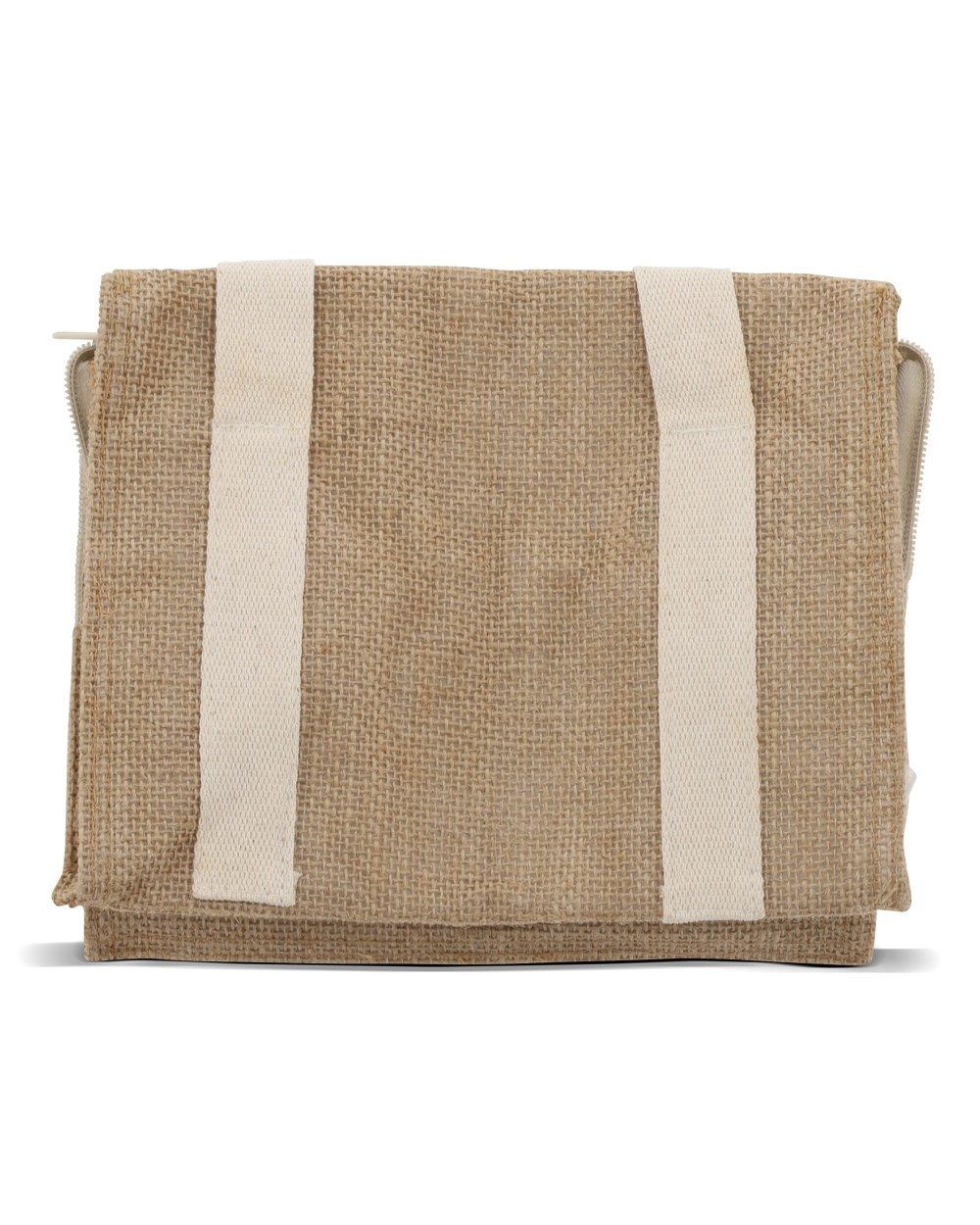 Tassen & Zakken 4DO Koeltas jute vierkant 22x18x18cm voor bedrukking &amp; borduring