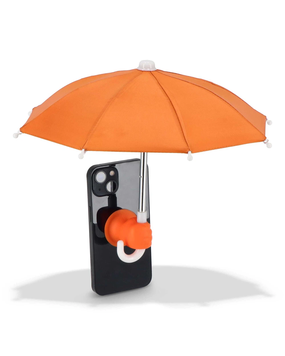 4DO Telefon-Regenschirm mit Saugnapfhalterung  Zubehör personalisierbar