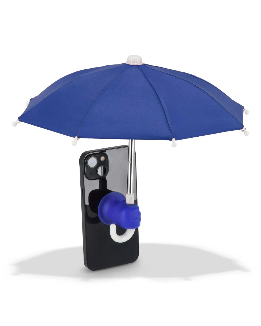 4DO Telefon-Regenschirm mit Saugnapfhalterung  Zubehör personalisierbar