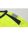 YOKO Hi-vis mandarin collar Comfort Trim t-shirt (HVJ430) T-Shirts personalisierbar
