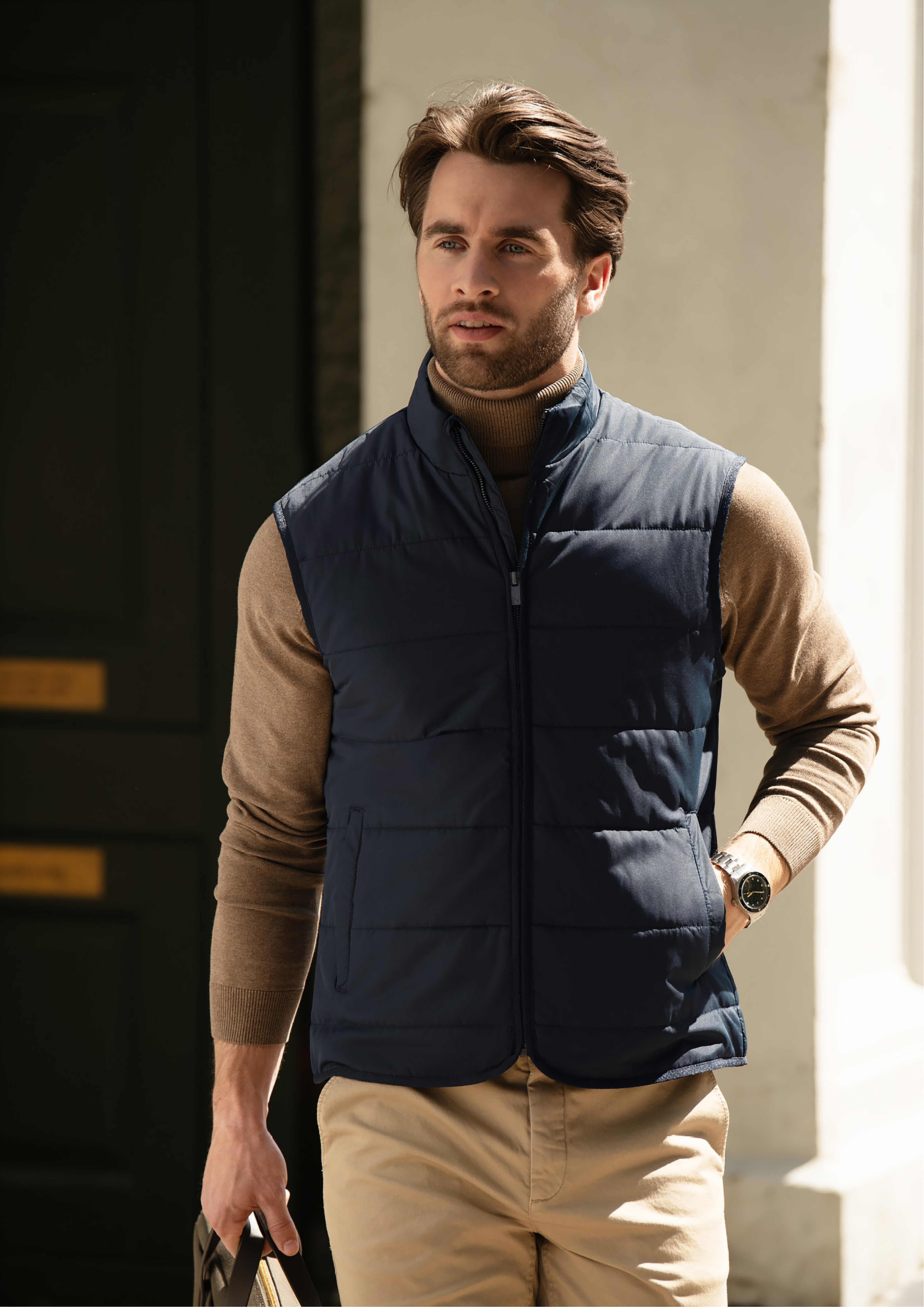 Vestes personnalisable NIMBUS Hudson - veste sans manches à matelassage horizontal