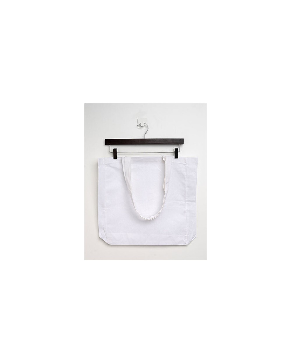 Tote bags PRINTWEAR Cotton Bag Side Fold Long Handles voor bedrukking &amp; borduring
