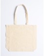 Tote bags personnalisable PRINTWEAR Cotton Bag Side Fold Long Handles