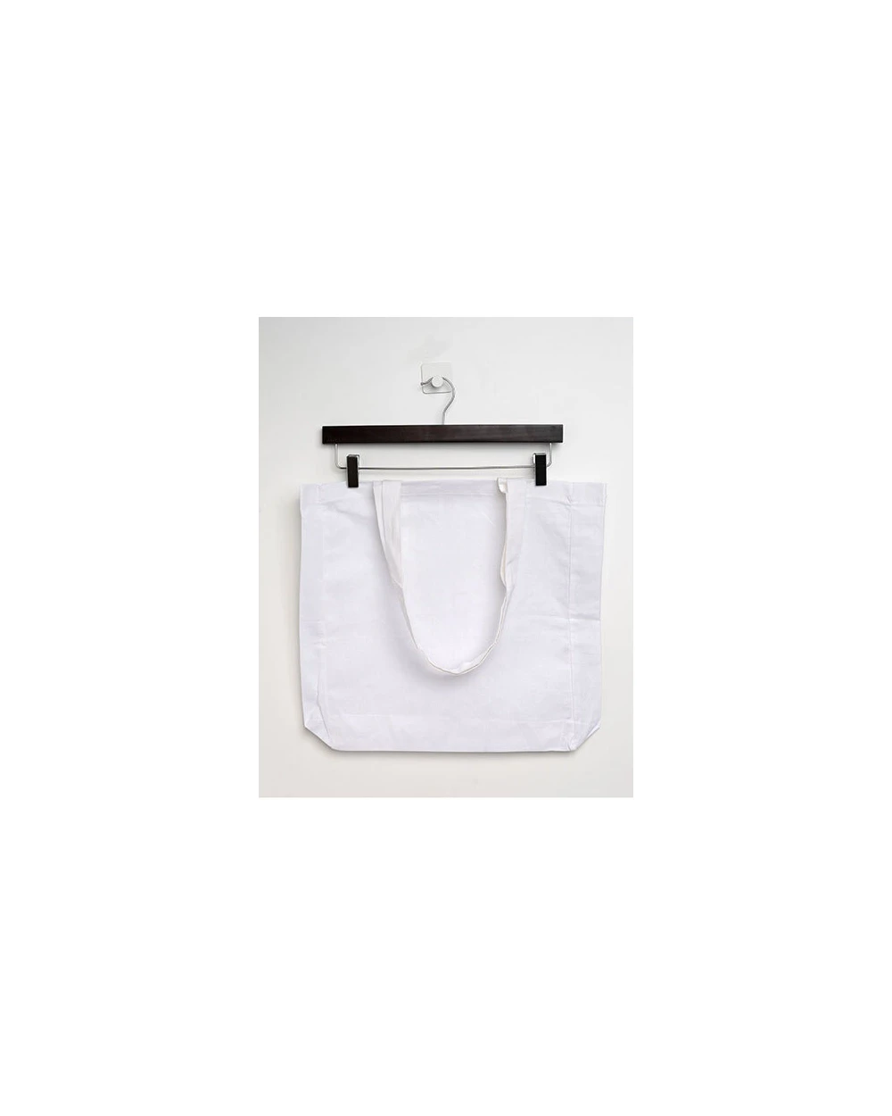Tote bags PRINTWEAR Cotton Bag Side Fold Long Handles voor bedrukking &amp; borduring