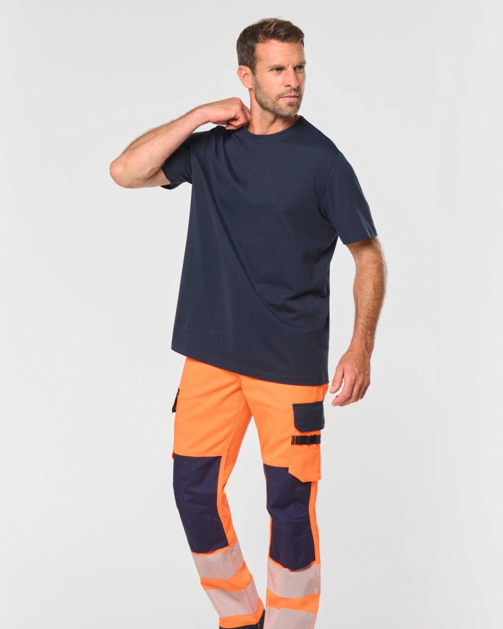 Broeken WK. DESIGNED TO WORK Gerecyclede veiligheidsbroek met veel zakken voor bedrukking &amp; borduring