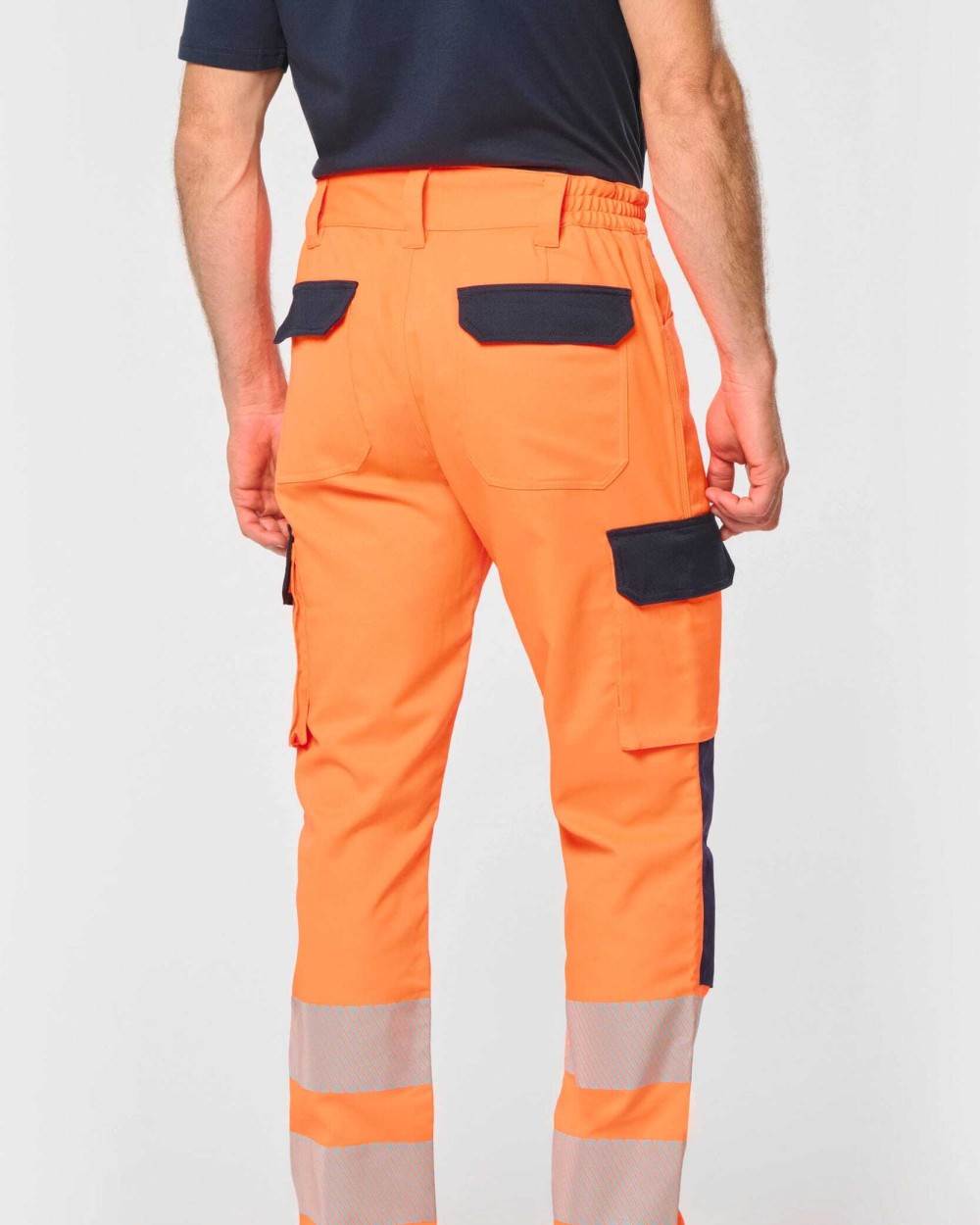 Pantalons personnalisable WK. DESIGNED TO WORK Pantalon de sécurité recyclé multipoches unisexe