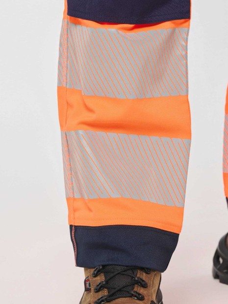 Pantalons à personnaliser WK. DESIGNED TO WORK Pantalon de sécurité recyclé multipoches unisexe 