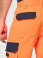 Pantalons à personnaliser WK. DESIGNED TO WORK Pantalon de sécurité recyclé multipoches unisexe 
