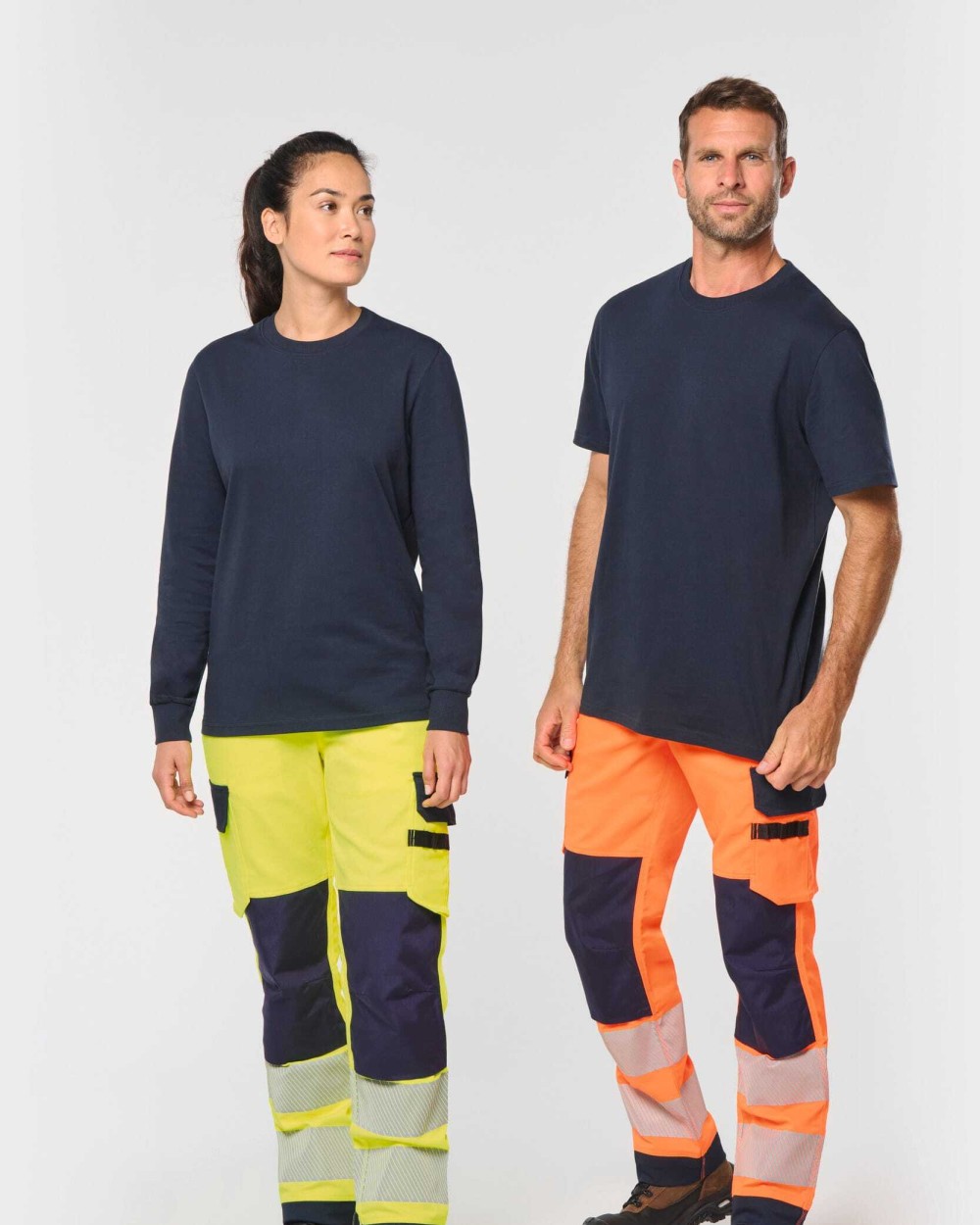 Broeken WK. DESIGNED TO WORK Gerecyclede veiligheidsbroek met veel zakken voor bedrukking &amp; borduring