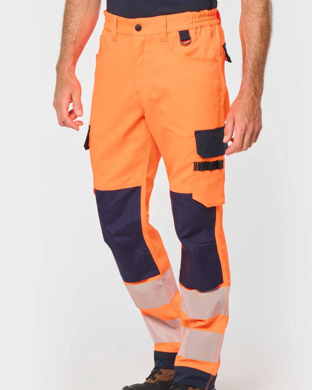 WK. DESIGNED TO WORK Recycelte Sicherheitshose mit mehreren Taschen Hosen personalisierbar