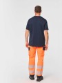Pantalons à personnaliser WK. DESIGNED TO WORK Pantalon de sécurité recyclé multipoches unisexe 