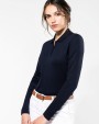 Polo's KARIBAN Supima® damespolo lange mouwen voor bedrukking &amp; borduring