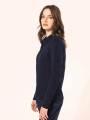 Polos à personnaliser KARIBAN Polo Supima® manches longues femme 