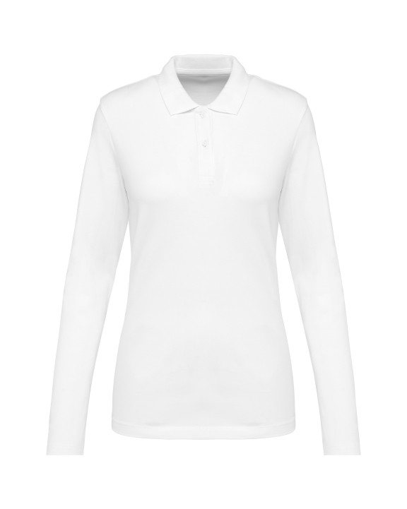 Polos personnalisable KARIBAN Polo Supima® manches longues femme