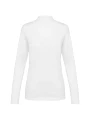 KARIBAN Polo Supima® manches longues femme /api/colors/7a92cd2d-10d2-40b4-928b-296bb7487506 personnalisable