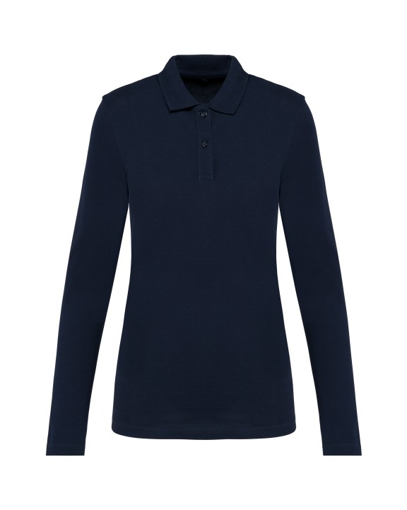 Polos personnalisable KARIBAN Polo Supima® manches longues femme