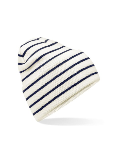 BEECHFIELD ORIGINAL DEEP CUFFED STRIPED BEANIE /api/colors/4c0e82f5-d4fc-471a-a4d2-2caced8c0f8c personnalisable