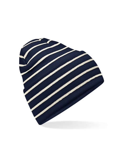 BEECHFIELD ORIGINAL DEEP CUFFED STRIPED BEANIE /api/colors/1037b59e-0c19-4248-9b27-f4e4b0deded1 personnalisable