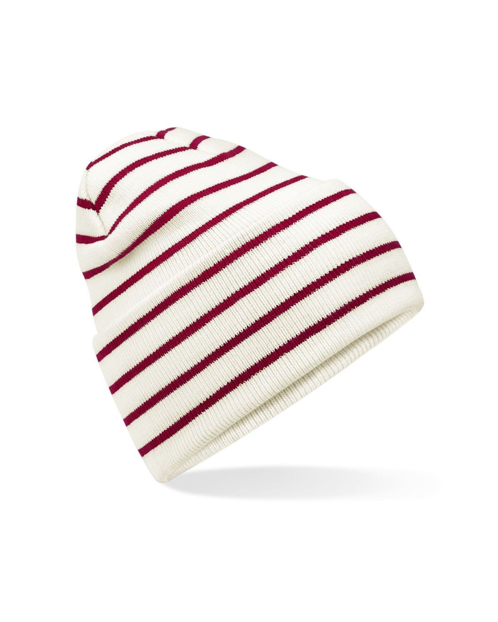 BEECHFIELD ORIGINAL DEEP CUFFED STRIPED BEANIE Mützen personalisierbar