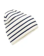 Bonnets personnalisable BEECHFIELD ORIGINAL DEEP CUFFED STRIPED BEANIE