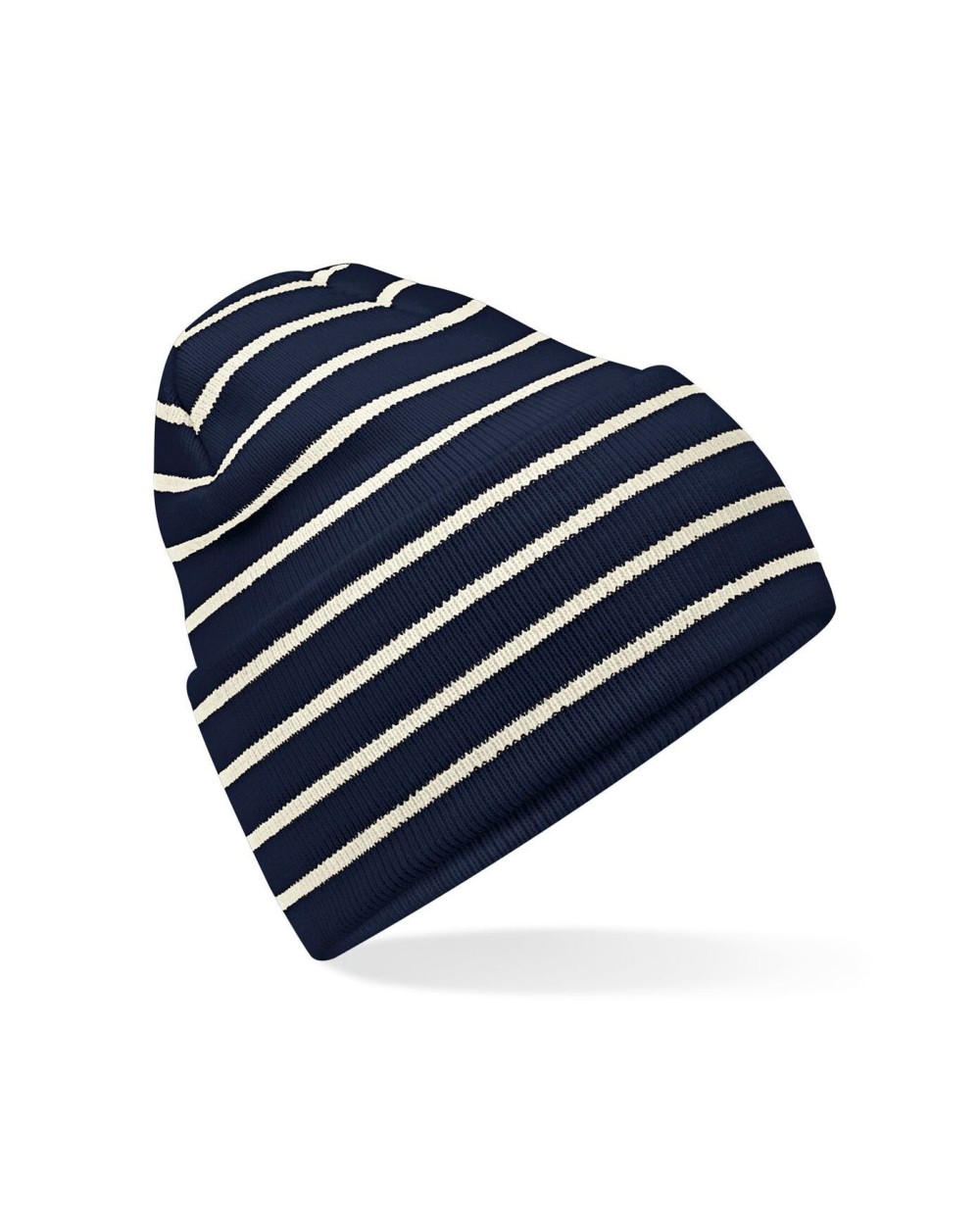 BEECHFIELD ORIGINAL DEEP CUFFED STRIPED BEANIE Mützen personalisierbar