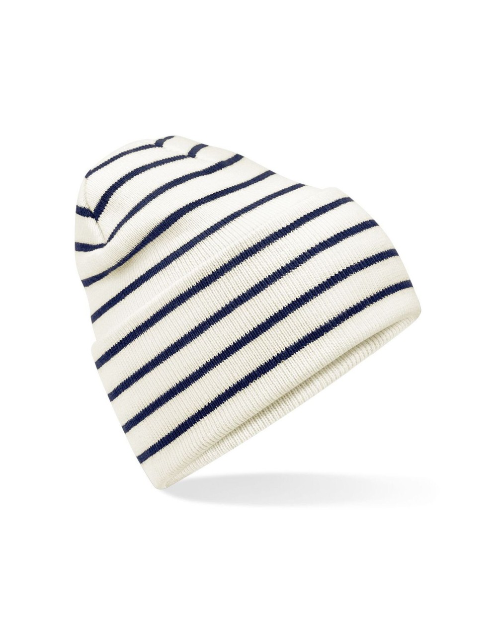 BEECHFIELD ORIGINAL DEEP CUFFED STRIPED BEANIE Mützen personalisierbar