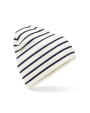 Bonnets personnalisable BEECHFIELD ORIGINAL DEEP CUFFED STRIPED BEANIE