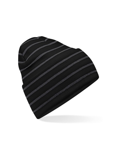 BEECHFIELD ORIGINAL DEEP CUFFED STRIPED BEANIE /api/colors/3ce3fa6d-b364-4665-b398-1709422d202c personnalisable