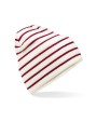 Bonnets personnalisable BEECHFIELD ORIGINAL DEEP CUFFED STRIPED BEANIE