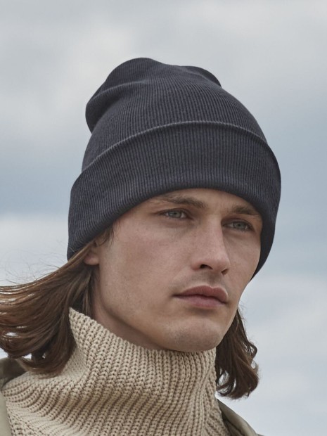 Bonnets à personnaliser BEECHFIELD RECYCLED ORIGINAL CUFFED BEANIE 